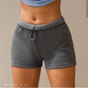 Joah Brown Fitted sweat shorts
